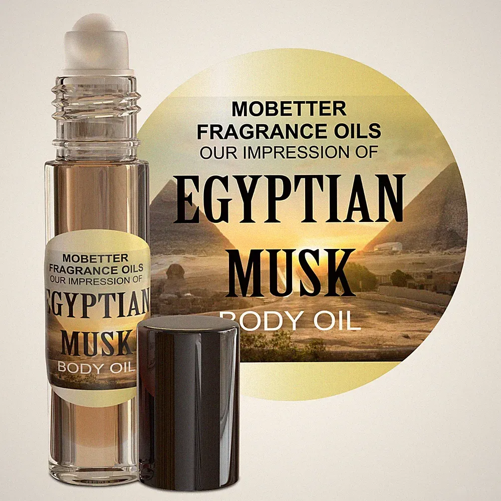 MOBETTER FRAGRANCE OILS Egyptian Musk Fragrance Body Oil 0.33 Oz Roll On Unisex