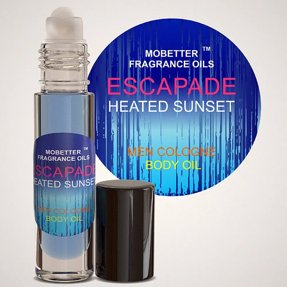 MOBETTER FRAGRANCE OILS Escapade Heated Sunset Men Cologne Body Oil