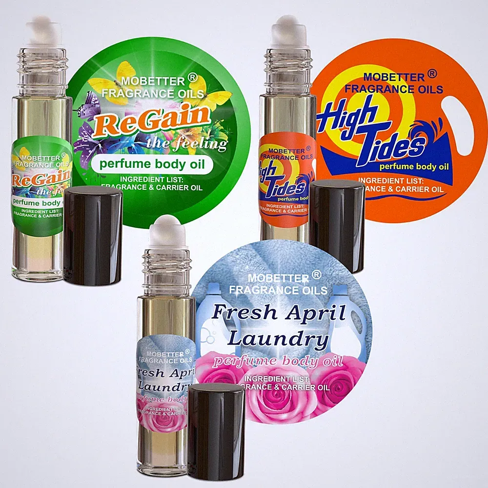 MOBETTER FRAGRANCE OILS Laundry Day Body Oil Perfume Set