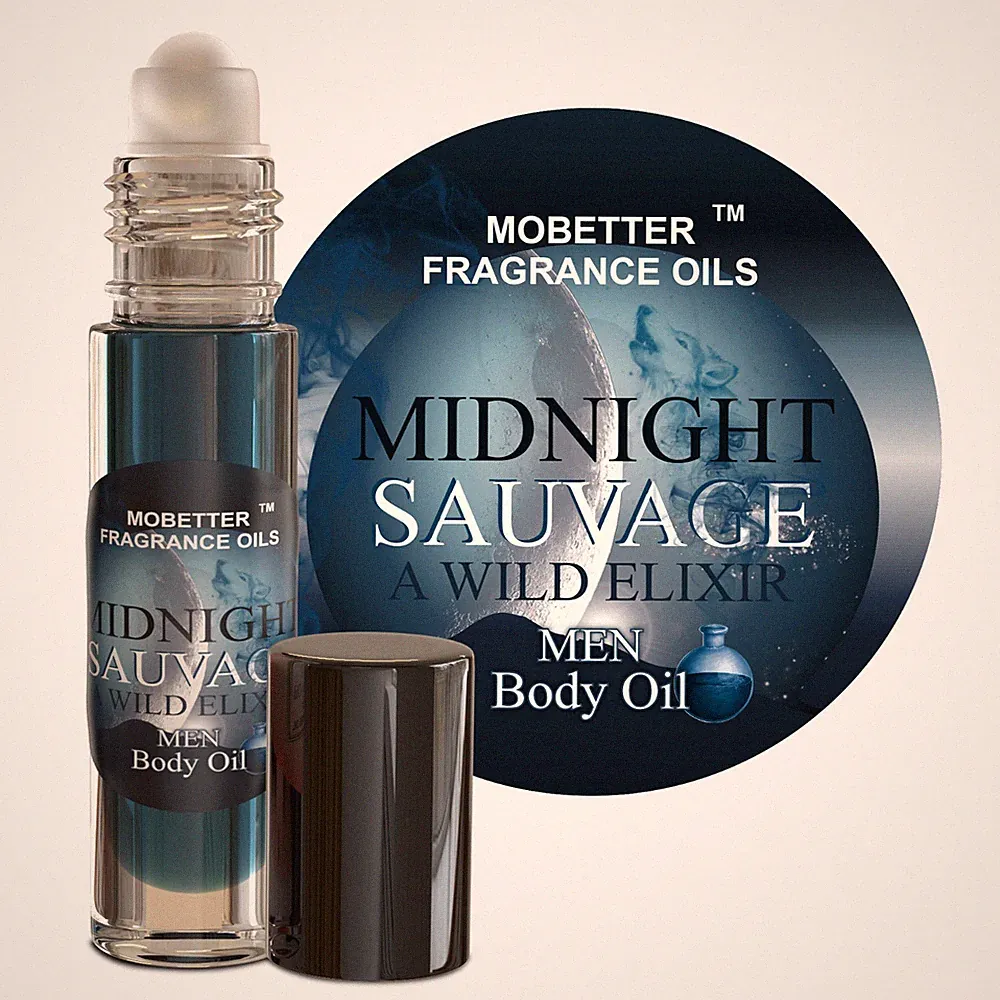 MOBETTER FRAGRANCE OILS Midnight Sauvage A Wild Elixir Cologne Body Oil For Men