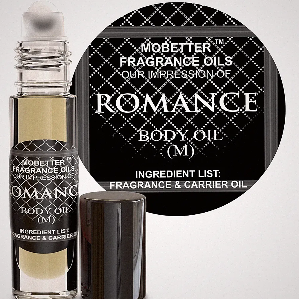 Mobetter Fragrance Oils' Our Impression of Romance (M) Men Cologne Body Oil