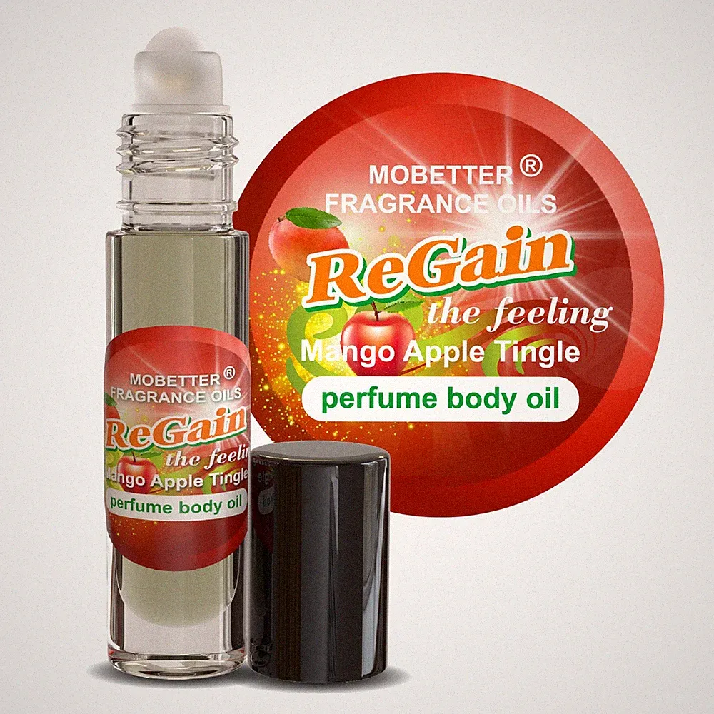 MOBETTER FRAGRANCE OILS ReGain The Feeling Mango Apple Tingle Perfume Body Oil