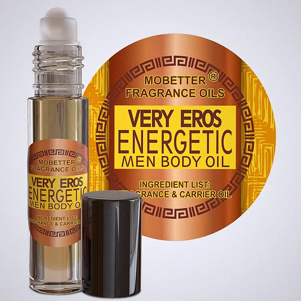 MOBETTER FRAGRANCE OILS, Very Eros Energetic Cologne Men Fragrance Body Oil for