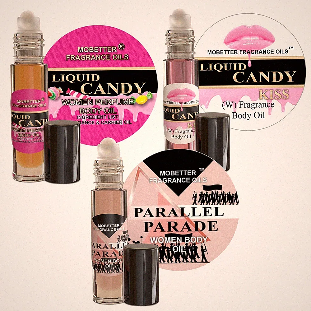 MOBETTER FRAGRANCE OILS Women's Perfume Body Oil Bundle - Set of 3 Roll-On